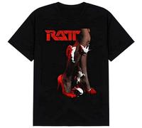 PRESERVED APRICOT RATT Band RATT Ep Mic Men Cotton T-Shirt Black XL