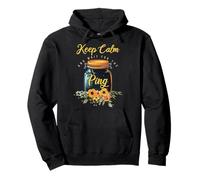 Preserving Food Keep Calm And Wait For The Ping Home Canning Pullover Hoodie