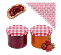 Relaxdays Set of 220 ml twist-off jars