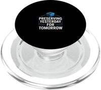 Preserving Yesterday For Tomorrow Genealogist PopSockets PopGrip for MagSafe