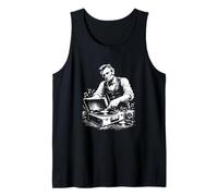 President Abraham Lincoln Vinyl Record Abe Lincoln Tank Top