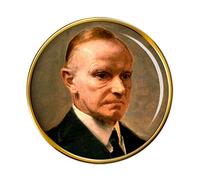 President Calvin Coolidge Pin Badge
