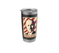 President Calvin Coolidge Stainless Steel Insulated Tumbler
