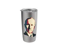 President Calvin Coolidge Stainless Steel Insulated Tumbler