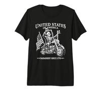 President George Washington Badassery Since 1776 USA Design Premium T-Shirt