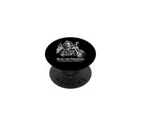 President George Washington Built on Freedom Motorcycle Art PopSockets Adhesive PopGrip