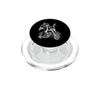 President George Washington Riding Motorcycle USA July 4th PopSockets PopGrip for MagSafe