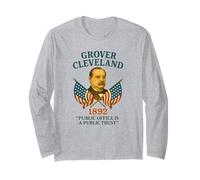President Grover Cleveland 1892 Campaign Long Sleeve T-Shirt