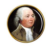 President John Adams Pin Badge