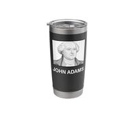 President John Adams Stainless Steel Insulated Tumbler