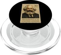 President of the USA, Karl Marx PopSockets PopGrip for MagSafe