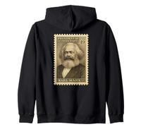 President of the USA, Karl Marx Zip Hoodie