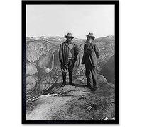 President Teddy Roosevelt John Muir Yosemite 1906 Photo Unframed Wall Art Print Poster Home Decor Premium