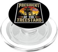 President Tree Stand Hunter - Deer Hunting America PopSockets PopGrip for MagSafe