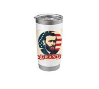 President Ulysses S Grant Stainless Steel Insulated Tumbler