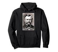 President Ulysses S. Grant's Portrait Pullover Hoodie