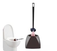 Presidential Toilet Brush - 13.97 Inch Funny Toilet Brush | PP Nylon Bristles Strong - Bathroom Accessories with Base Removes Stains Simply Funny for Friends Family