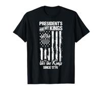 President's are NOT Kings USA Flag Democracy T-Shirt
