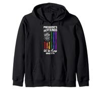 PRESIDENT'S ARE NOT Kings We The Kings SINCE 1776 Zip Hoodie