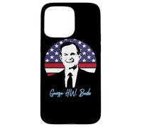 President's Day George H.W. Bush 41st President 1989-1993 Case for iPhone 15 Pro Max