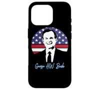 President's Day George H.W. Bush 41st President 1989-1993 Case for iPhone 16 Pro