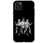 Presidents Playing Guitar Funny Rock Band July 4th Vintage Case for iPhone 11 Pro Max