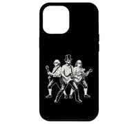 Presidents Playing Guitar Funny Rock Band July 4th Vintage Case for iPhone 12 Pro Max