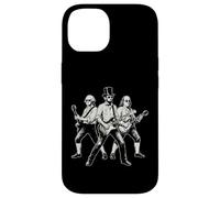 Presidents Playing Guitar Funny Rock Band July 4th Vintage Case for iPhone 14