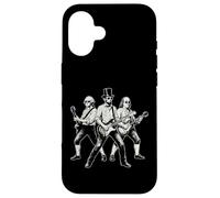 Presidents Playing Guitar Funny Rock Band July 4th Vintage Case for iPhone 16