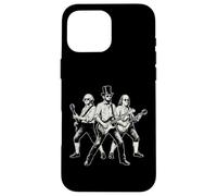 Presidents Playing Guitar Funny Rock Band July 4th Vintage Case for iPhone 16 Pro Max