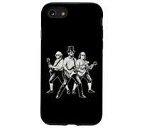 Presidents Playing Guitar Funny Rock Band July 4th Vintage Case for iPhone SE (2020) / 7/8