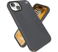 Presidio iPhone 15/14/13/16e Case - Built for Drop Protection Grip - Scratch Resistant, Soft Touch, 6.1 Inch Phone Case - Charcoal Grey/Bronze