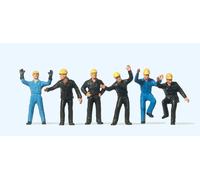 Presier 14105 HO/OO Gauge - Railway Shunters (6) Standard Figure Set BNIB