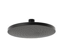 Presion Pressure Boost Range Overhead Shower 200mm diam - Black Matt