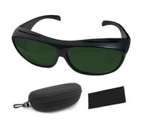 PRESIONQI Safety Glasses OD5+ 200-450nm Eye Protection Glasses, Work Glasses Safety, IPL Protective Lab Goggles, Welding Goggles for Laser Engravers, Hair Removal Laser Treatment