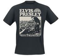 Presley, Elvis Heartbreaker T-Shirt black XXL
