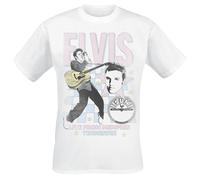 Presley, Elvis Live From Memphis T-Shirt white XXL