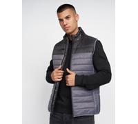 Presnell High Neck Gilet Crosshatch Charcoal L