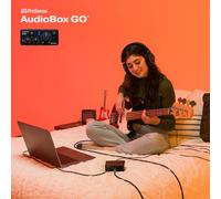 PreSonus AudioBox GO, USB-C Audio Interface, For Music Production, Streaming and Podcasting with 6 months of Fender Studio Pro Recording Software