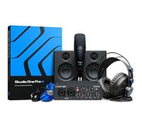 PreSonus AudioBox Studio Ultimate Bundle 25th Anniversary Edition with Studio One Artist and Ableton Live Lite DAW Recording Software