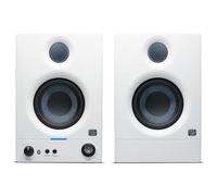 PreSonus Eris 3.5BT Gen 2 in White, Studio Monitor Speakers with Bluetooth, Pair, 3.5 Inch, 2-Way, Powered Desktop Speakers for Multimedia, Gaming, Studio-Quality Music Production, 50W Power