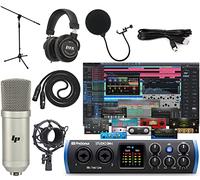 PreSonus Studio 24c 2x2 USB Type-C Audio/MIDI Recording Interface with Studio One Artist Updated Software Pack