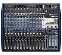 PreSonus StudioLive AR16c Analog Mixer, Hybrid Digital,18-Channel, USB-C Compatible Audio Interface/Stereo SD Recorder With Recording Software Bundle