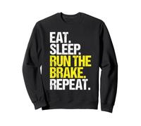 Press Brake Operator Eat Sleep Routine Sweatshirt