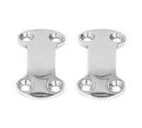 Press Buckle, Webbing Buckles Durable 2Pcs Surface Polishing Stainless Steel 316 for Tightening Straps