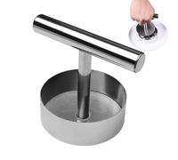 Press - Cast Iron Grill Press | Stainless Steel Smash Press | Kitchen Gadget Non Stick Burgers Patty Press | Adjustable Crusher Tool For