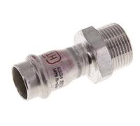 Press Fitting - 18mm Female & R 3/4'' Male - Stainless Steel