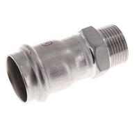 Press Fitting - 28mm Female & R 3/4'' Male - Stainless Steel