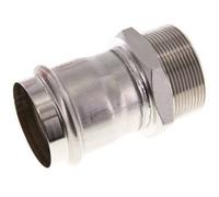 Press Fitting - 54mm Female & R 2'' Male - Stainless Steel