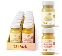 PRESS Ginger & Immunity Shot Variety 12x100ml | Apple Cider Vinegar & B12